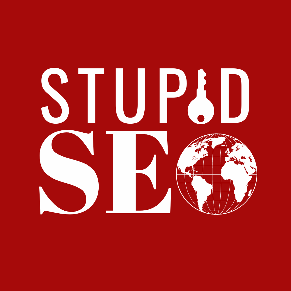 Stupid SEO logo Red